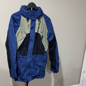 REI Men's Blue and Gray Ski Jacket